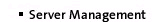 server management